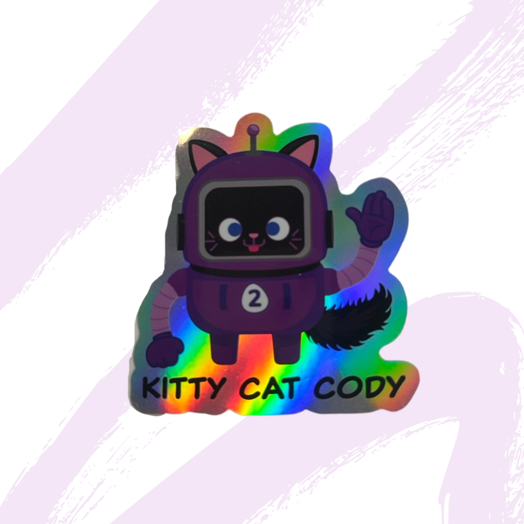 Cody Holographic Sticker (1)