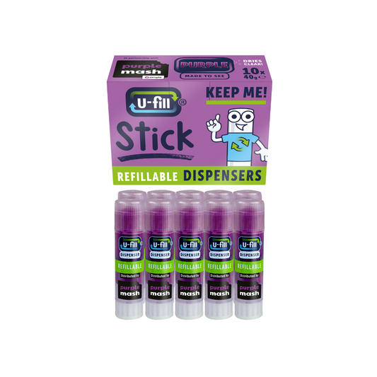 Purple Mash Glue Sticks (Pack of 10)