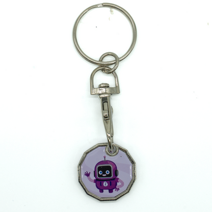 Cody Trolley Coin Keyring
