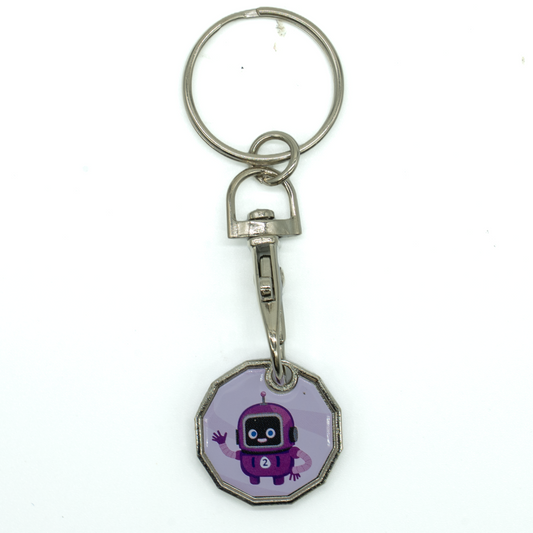 Cody Trolley Coin Keyring