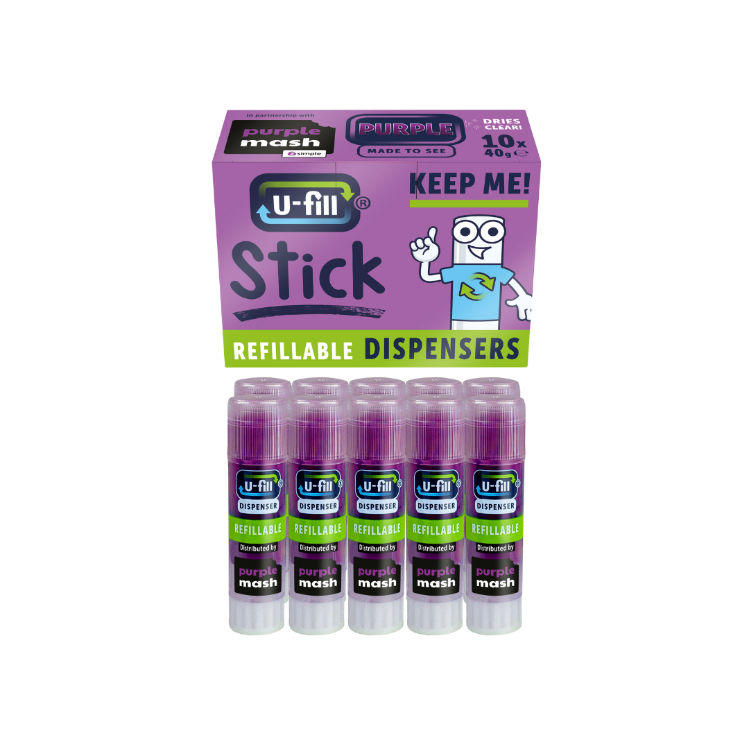 Purple Mash Glue Sticks (Pack of 10)